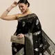 BLACK__Royal Rajgharana Sarees